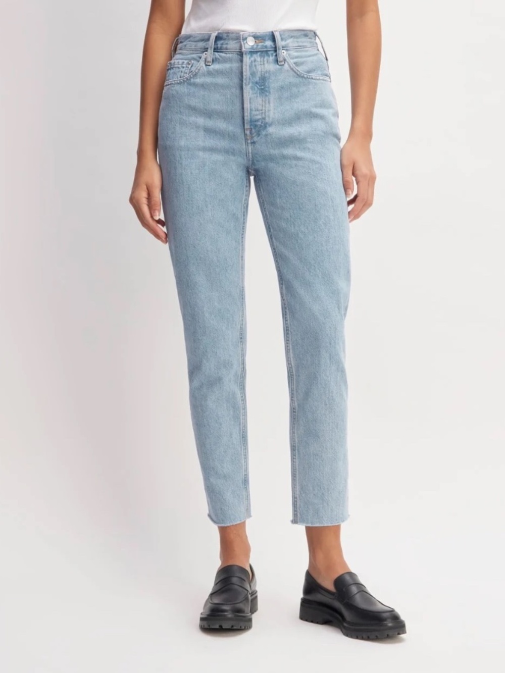 Everlane ’90S Cheeky Jean Vintage Wash Blue 24